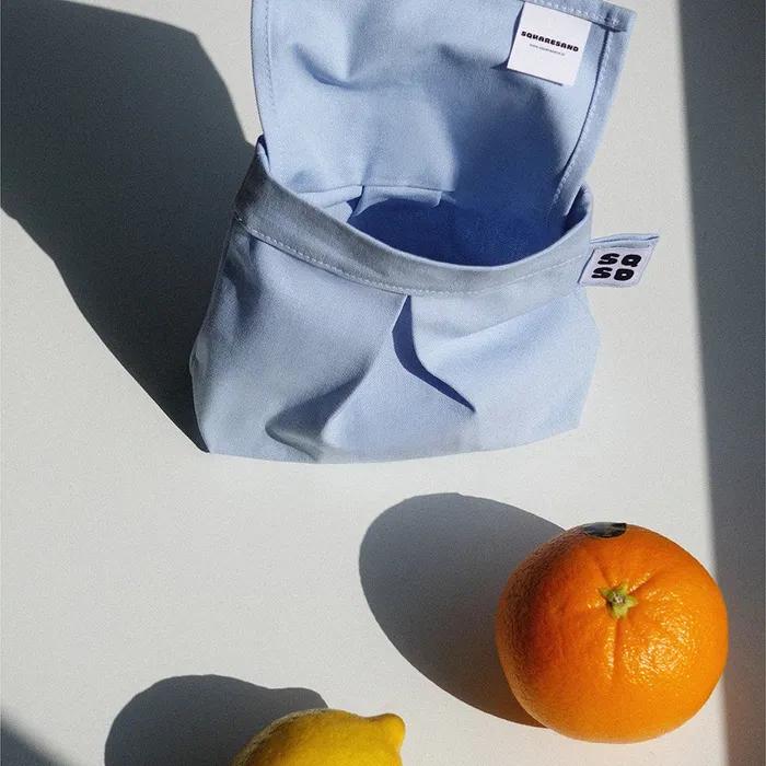 [스퀘어샌드] MERONG POUCH (airy blue) 메롱 파우치 (에어리 블루)