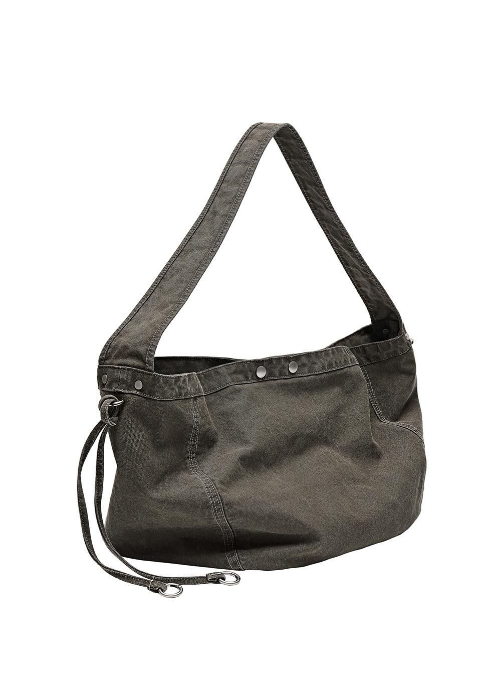 VTG Washed Hobo Bag_Olive Khaki