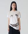 Eye Graphic Short Sleeve Tee_White
