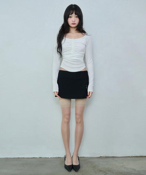 페이 소프트 셔링 탑 [WHITE]