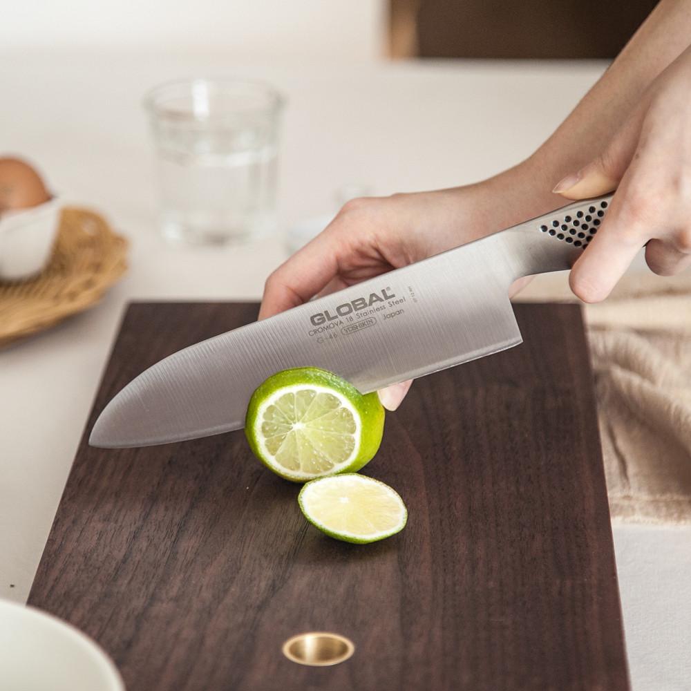 [도착보장] 글로벌나이프 G-46 산토쿠 18cm