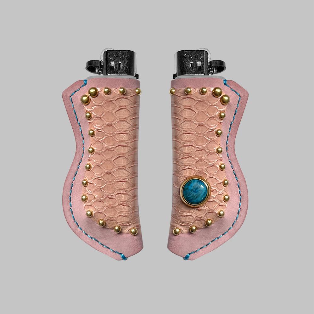 더트냅 | Blue Jasper Stone 라이터 커버 & 라이터 세트