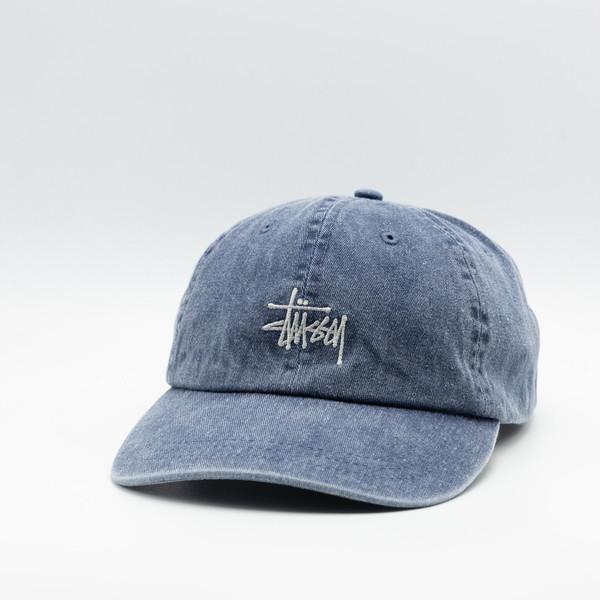 STUSSY WASHED BLUE HAT