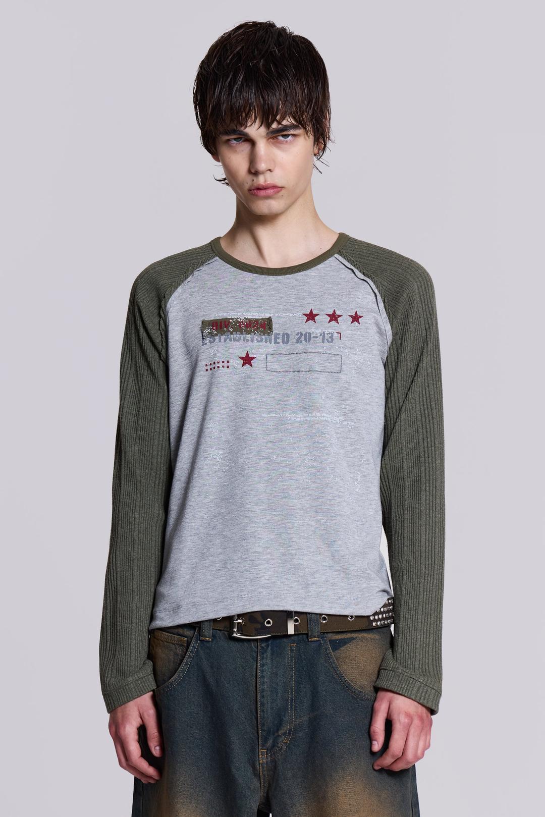 Cipher Tee - XS / Grey