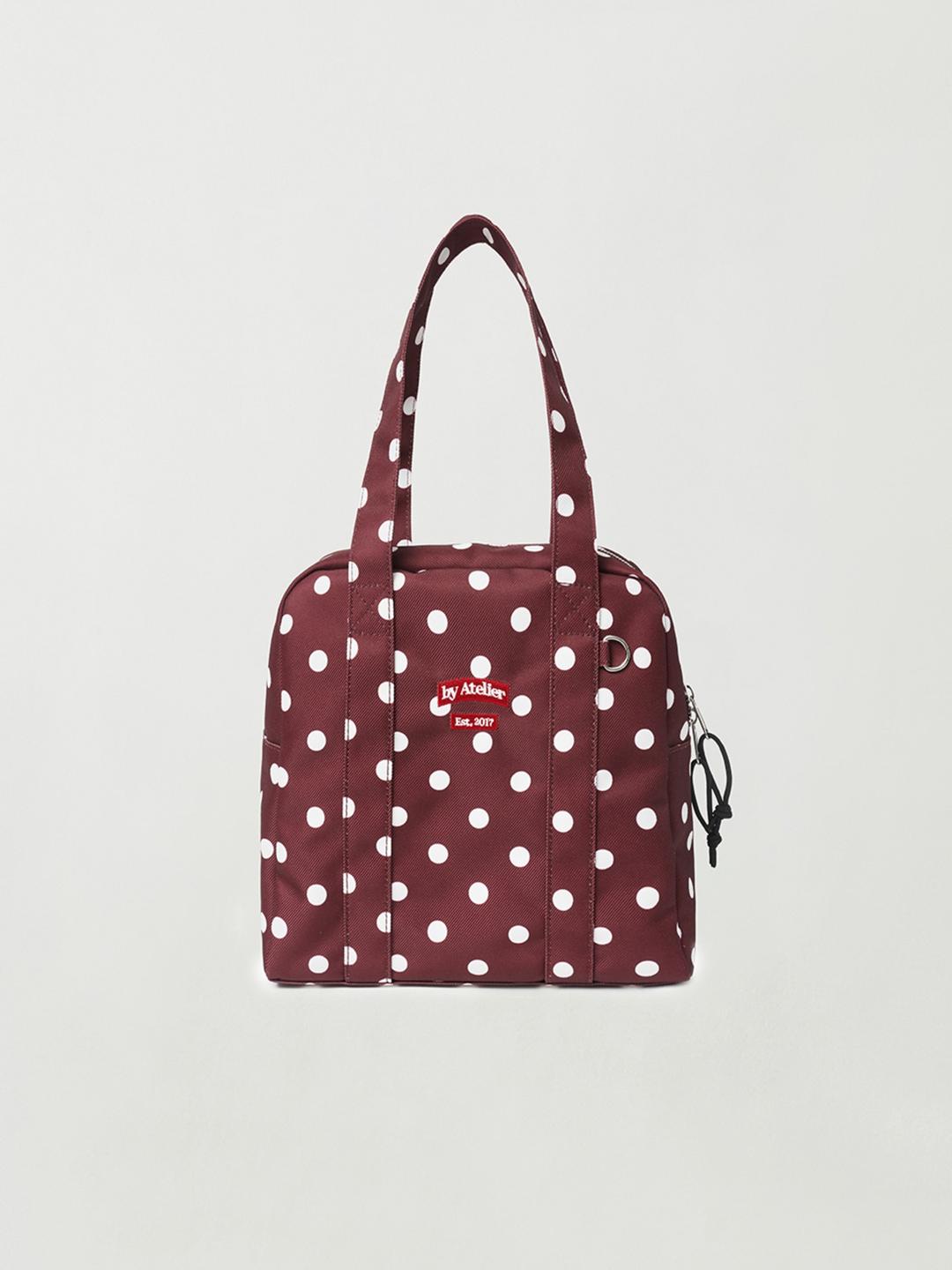[by Atelier]MOMENT BAG_DOT BURGUNDY
