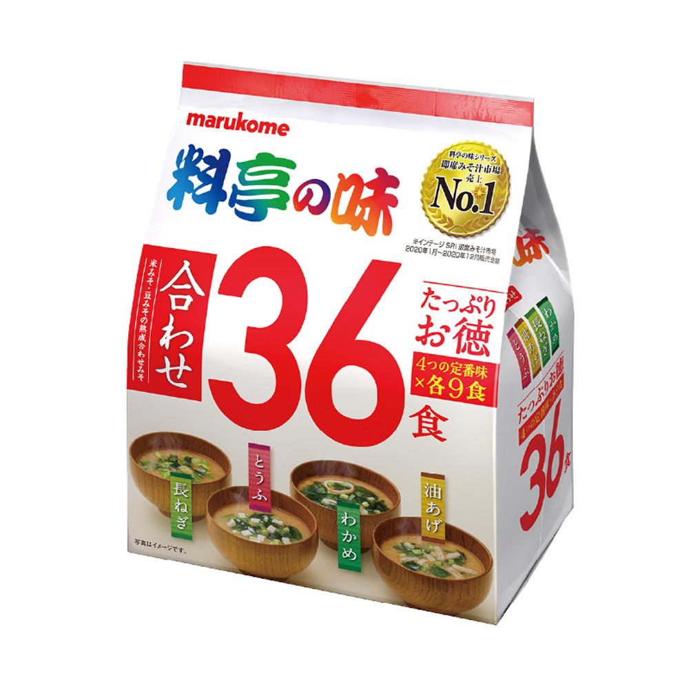 마루코메 즉석 미소시루 일반 36식 [원산지:일본]