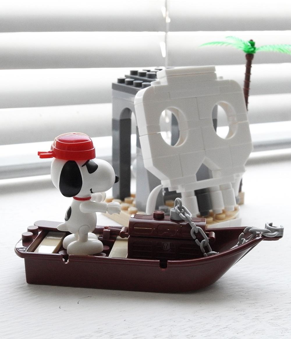피넛츠(스누피) 블록 : Fierce Pirate 해골섬