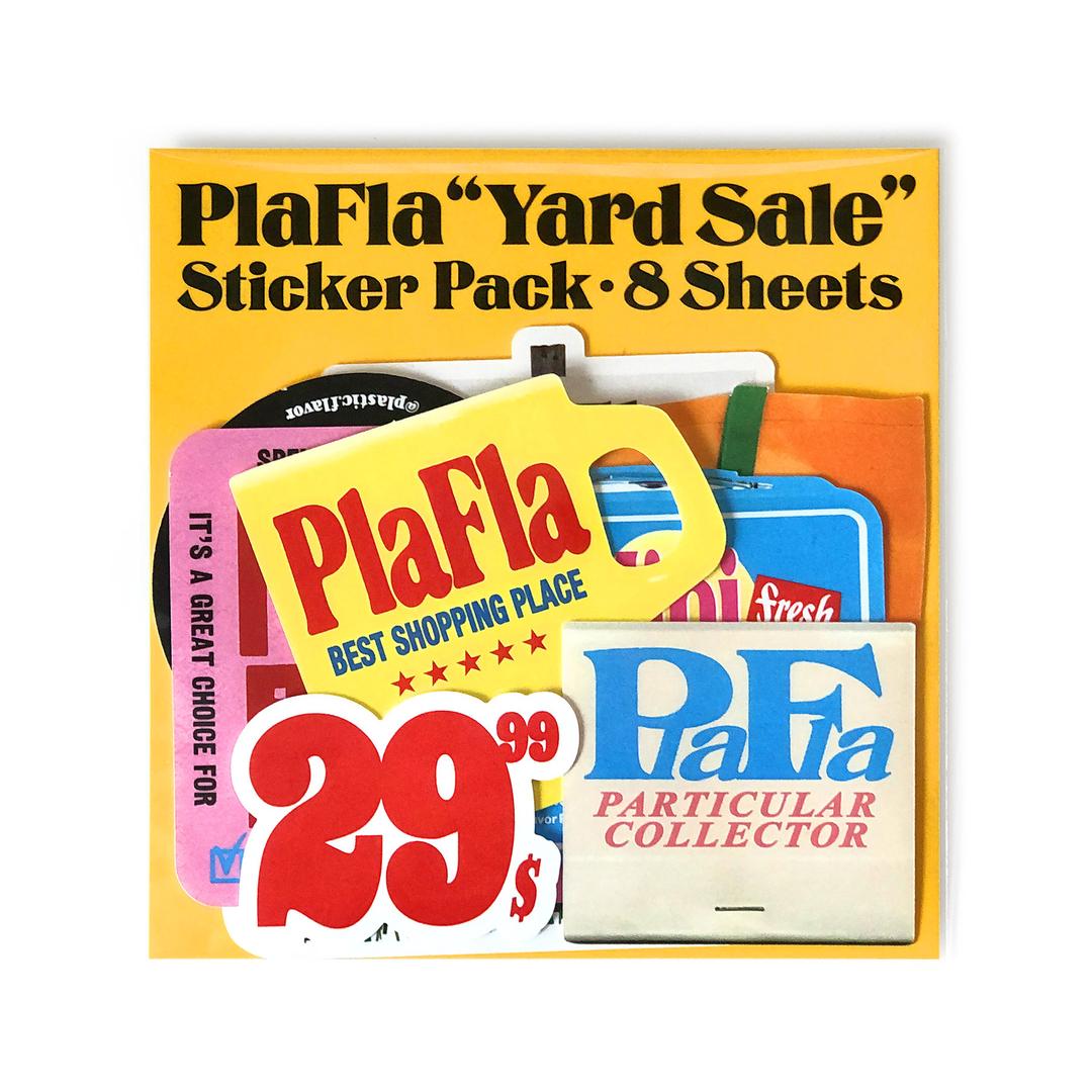 PlaFla Yard Sale Sticker Pack