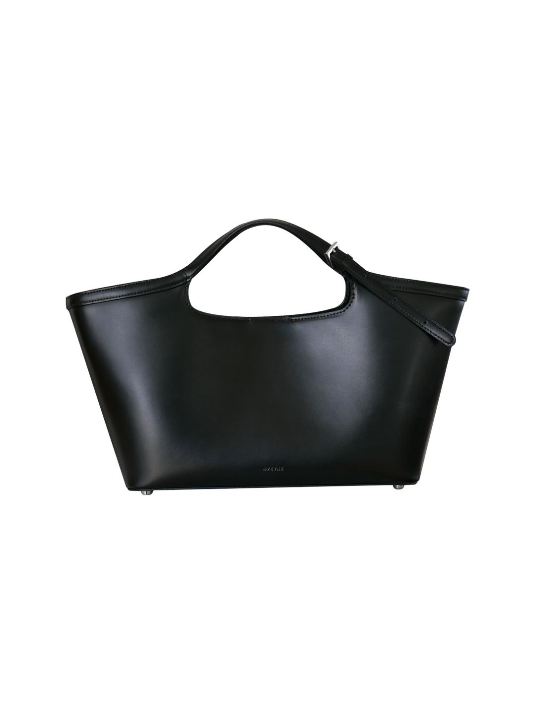 BELTED TRUG BAG_BLACK [6/21 순차예약발송]