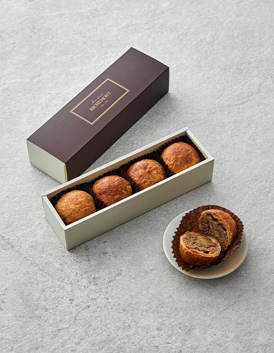 [리치몬드과자점] 공주밤파이 (4개입)