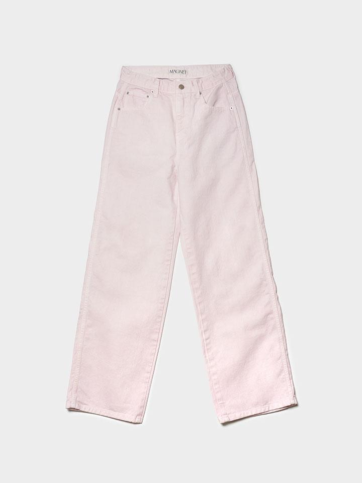Cotton Washing Pants (Light Pink)