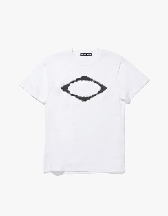 Rhombus Blur T-Shirts Basic - White