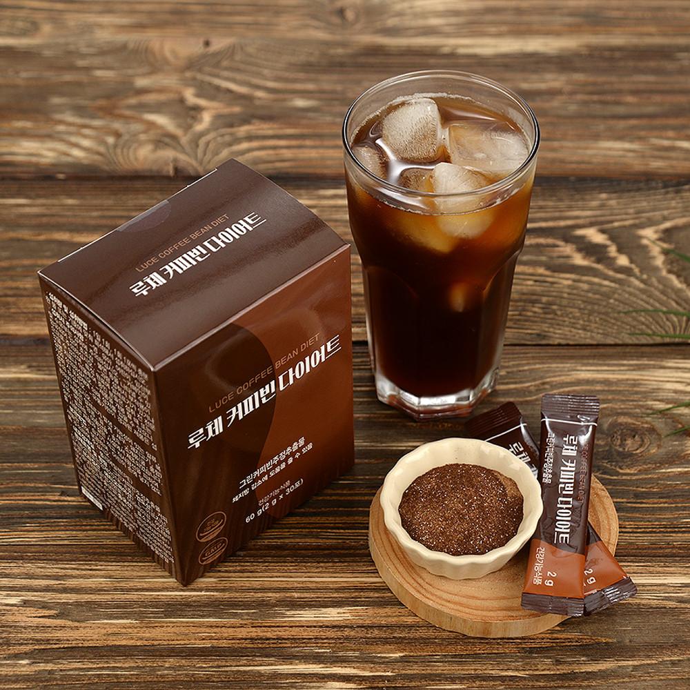 루체 커피빈 다이어트 커피 1개월분 체지방 허리둘레 감소 다이어트 보조제