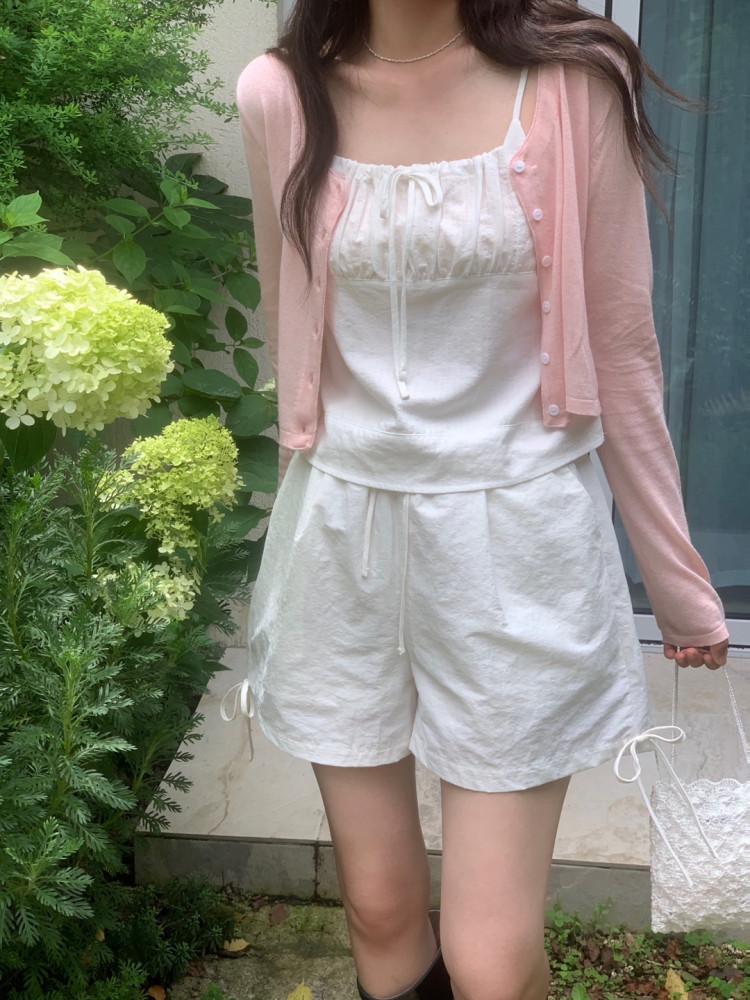 비터 리본 슬리브리스