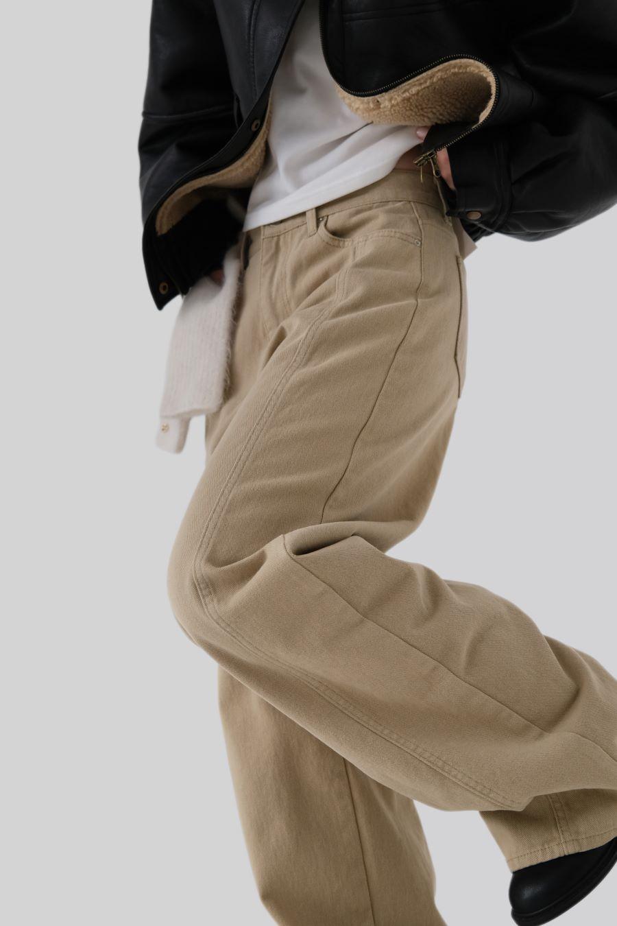 어텀 [made]라인피치기모팬츠