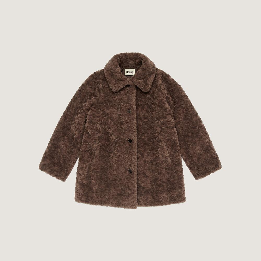 Fur Half Coat (Brown)