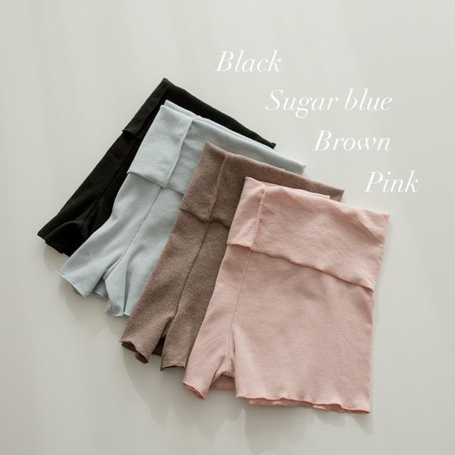 Soft warm-up shorts 4color 니트 반바지 발레 워머 발레복
