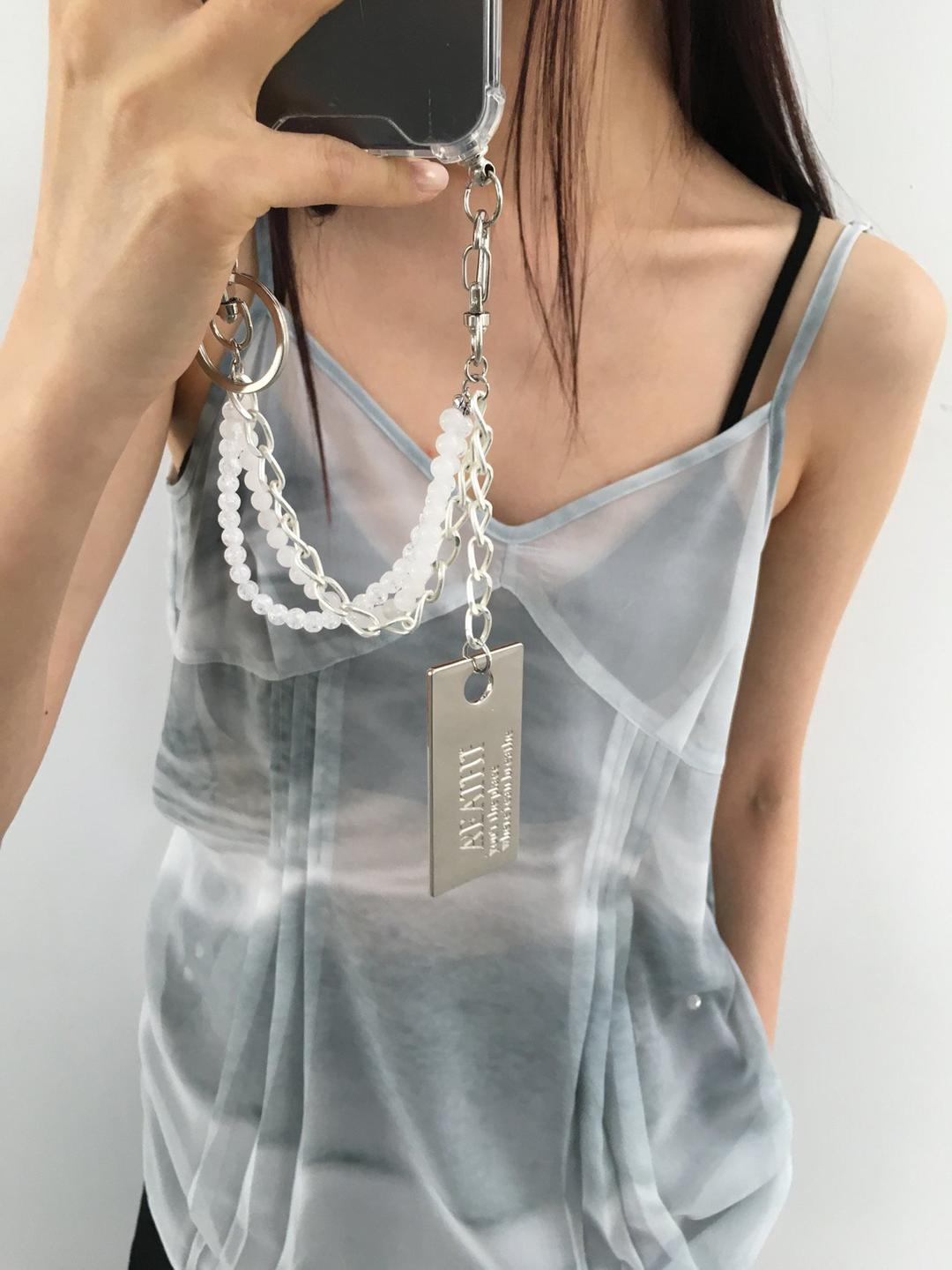 RAW GEM STRAP KEYRING