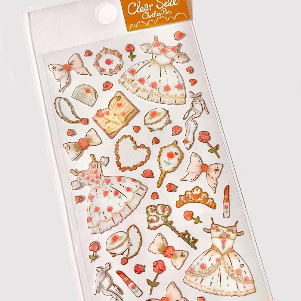 클로즈핀 X 타케이미키 클리어씰 (플로라의 눈부심 US-15685)