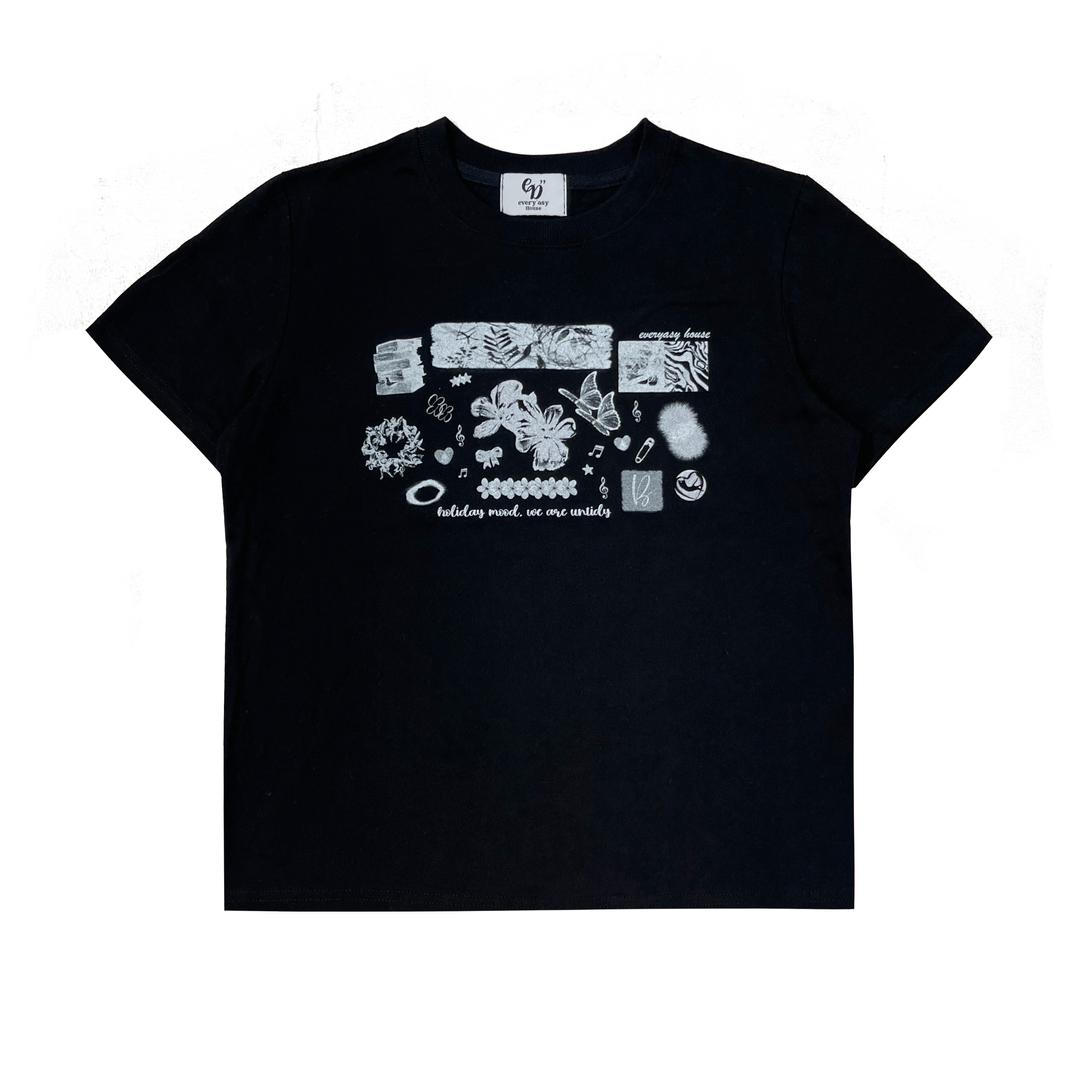 Natural Prop Crop T-Shirts