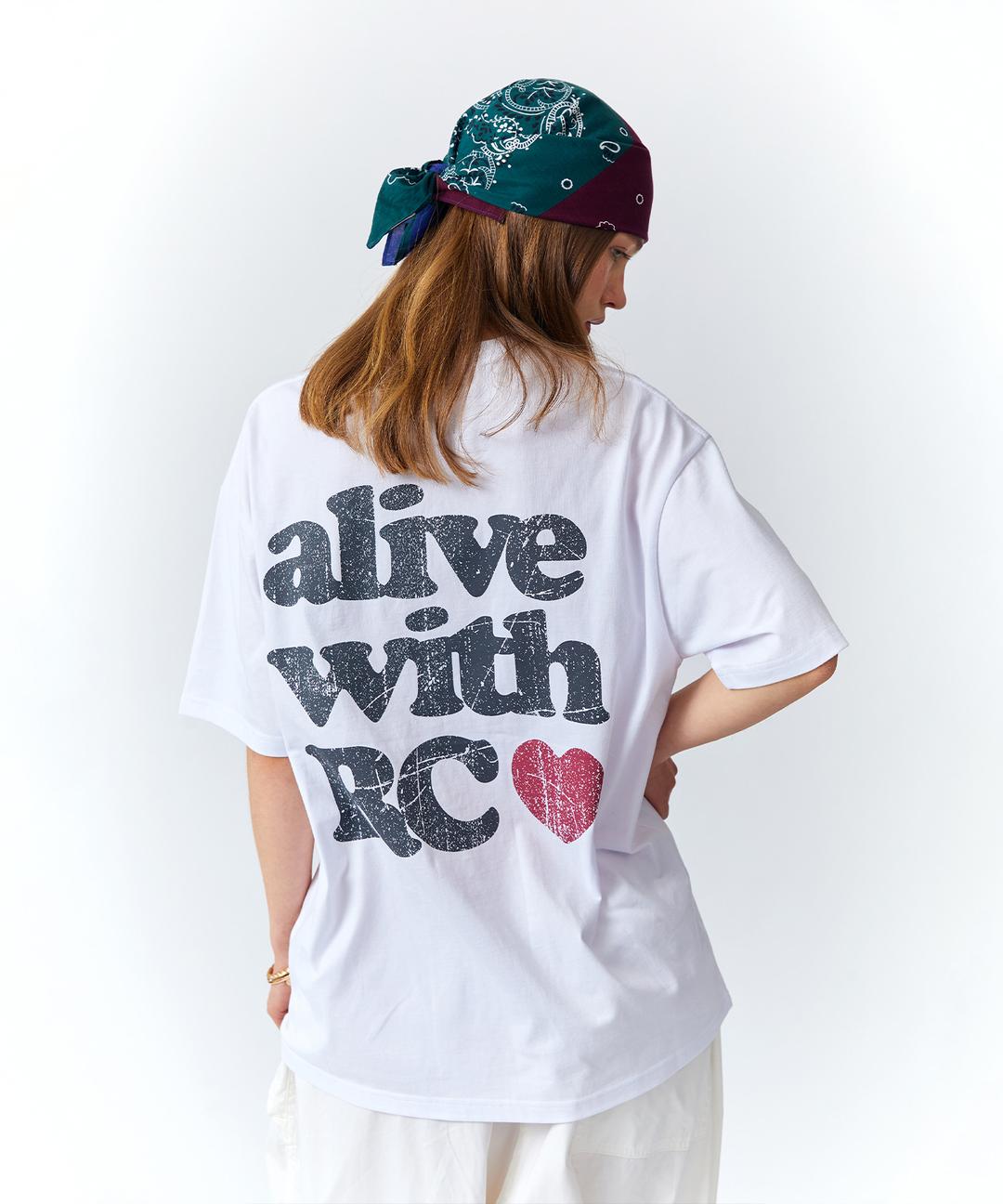 ALIVE TEE [WHITE]