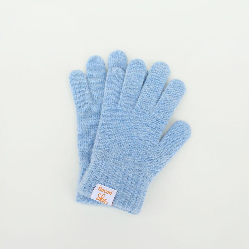 SHORT KNIT GLOVES - SKY BLUE 니트장갑 울장갑