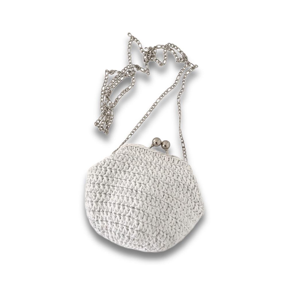 Mini twinkle chain bag (WHITE)