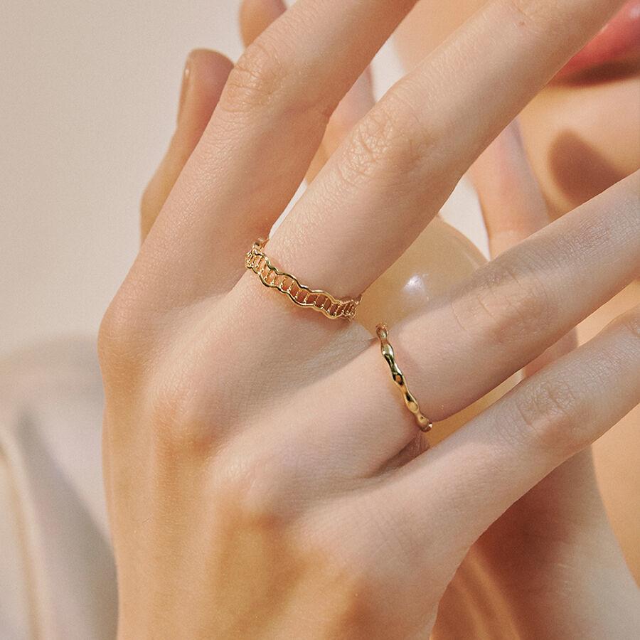 [트와이스미나,키,아린&승희,형원,효연,보아 착용] coral set ring