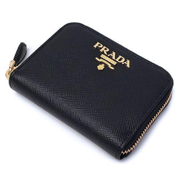 PRADA 프라다 1MM268 QWA F0002 사피아노 메탈 로고 카드 지갑 국내