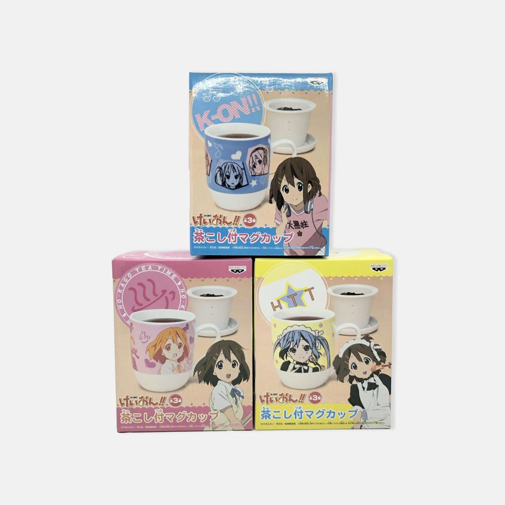 케이온! 찻잎 머그컵 3종