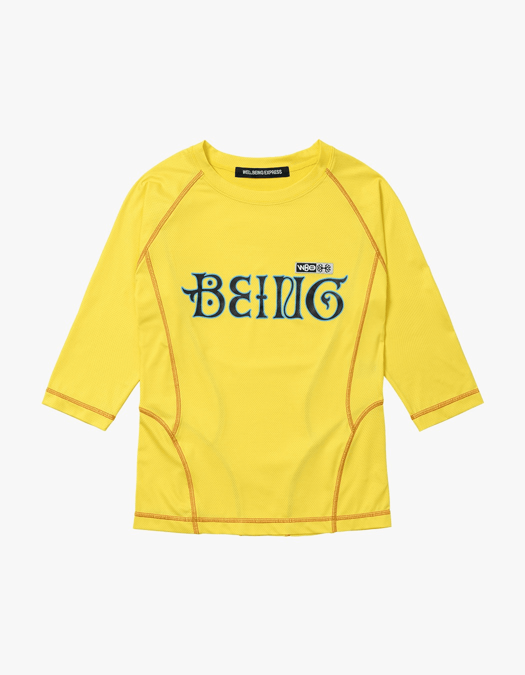 BEING Mesh Top - Yellow