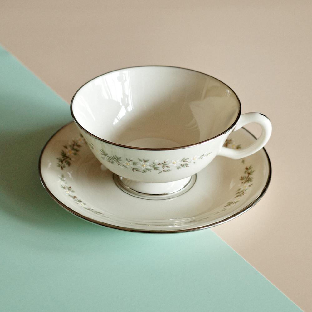 레녹스 브룩데일 미국 수입명품 빈티지 커피잔세트 이쁜 찻잔세트 앤틱찻잔 컵앤소서