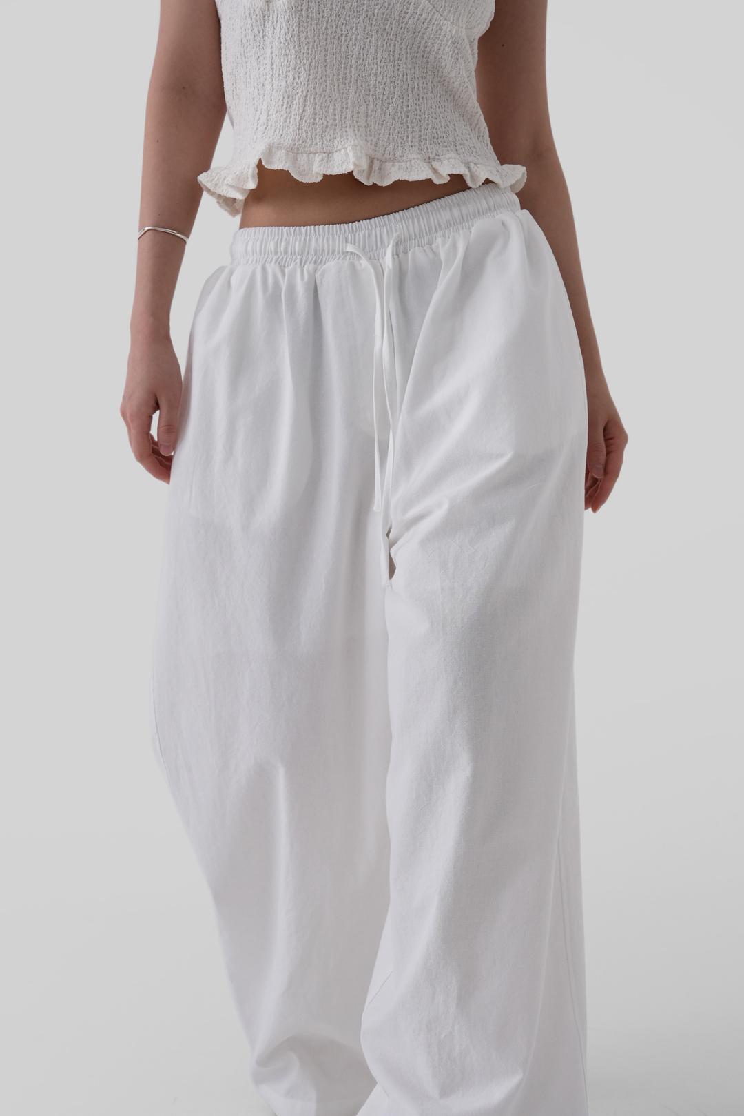 어텀 [made]세이지린넨팬츠