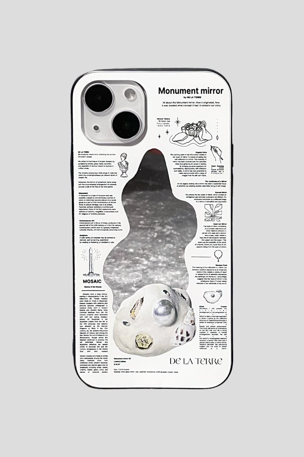 Monument mirror phone case_white