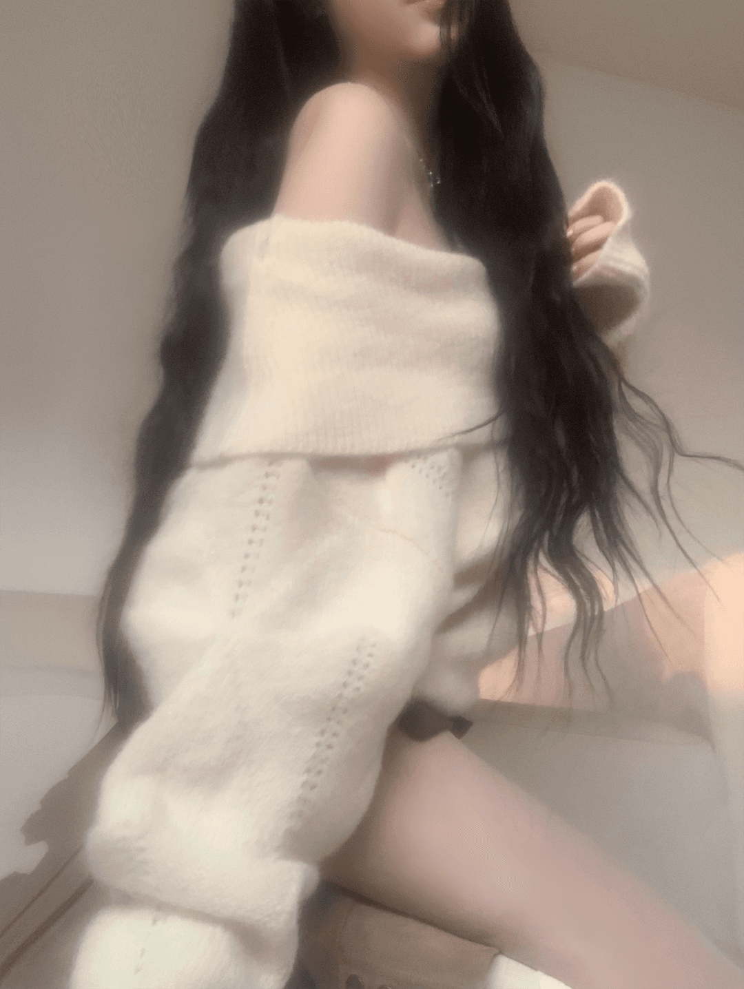 Arani Loose-Fit Sweater Knit Top (2color)