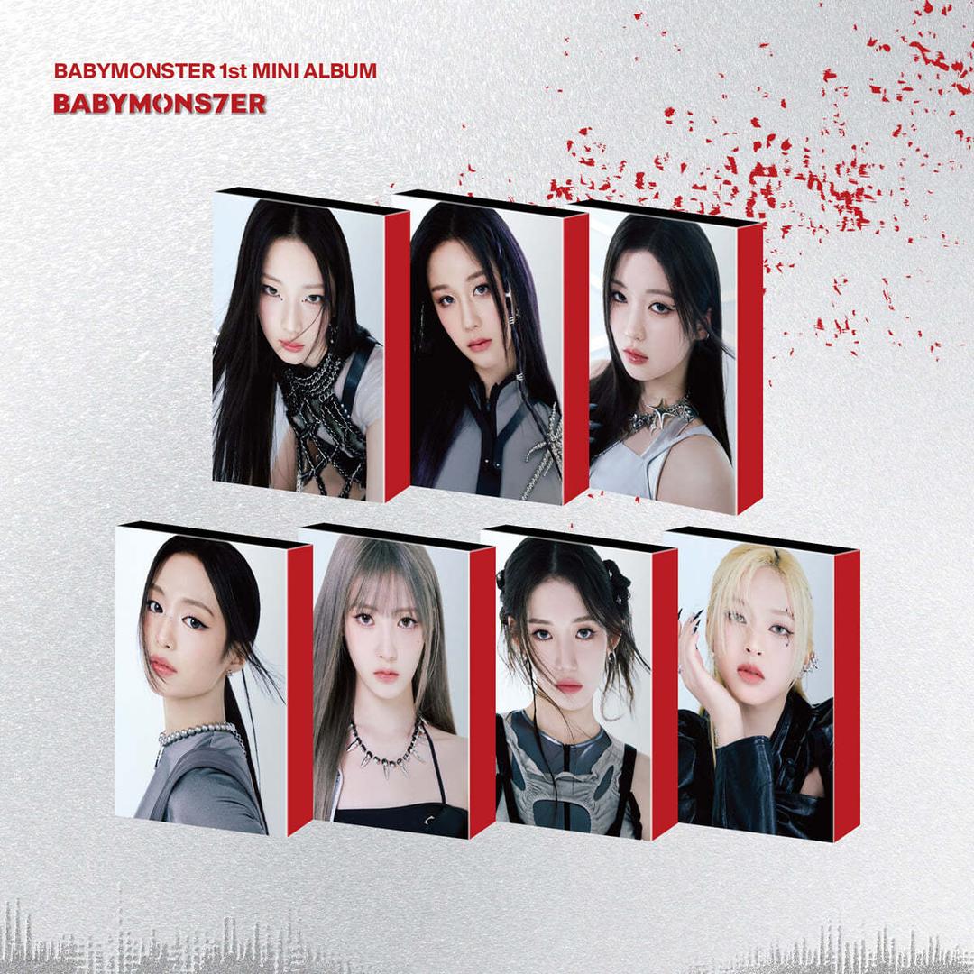 베이비몬스터 (BABYMONSTER) - 1st MINI ALBUM [BABYMONS7ER][YG TAG ALBUM VER.][CHIQUITA VER.]
