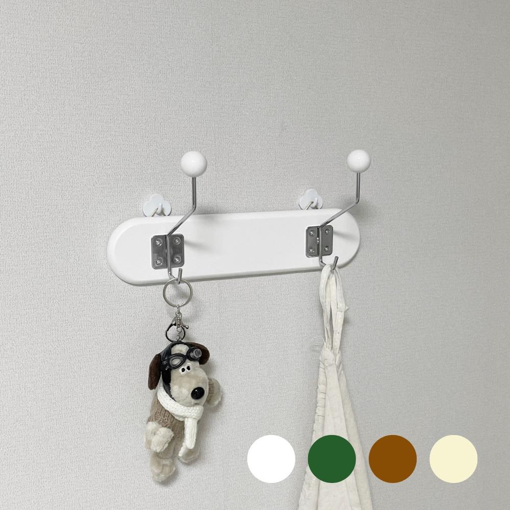 벽행거 코트랙 가방걸이 행거 우드 나무 소형 작은 의류 무타공