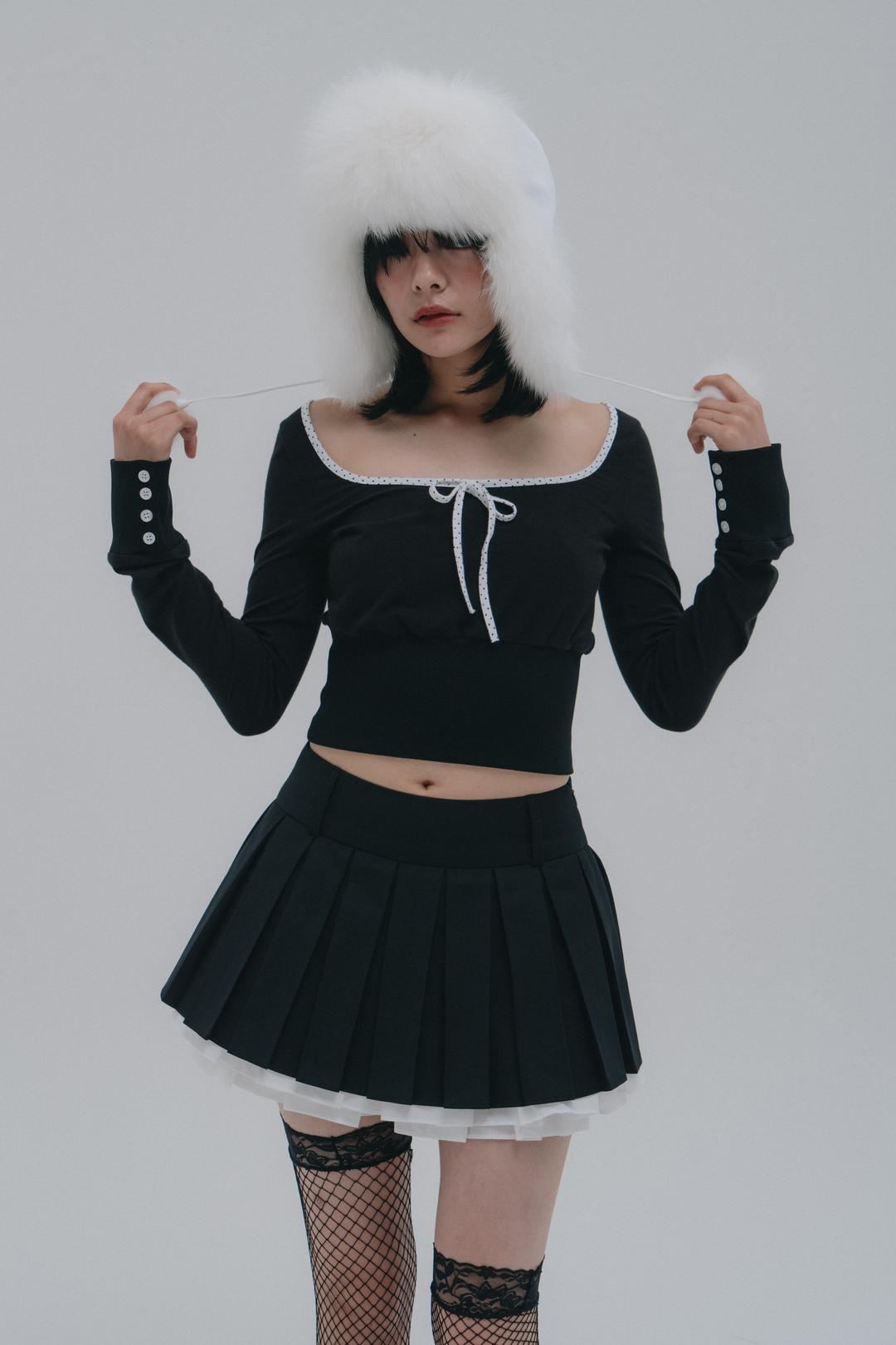 DOT BINDING BUTTON TOP (BK)