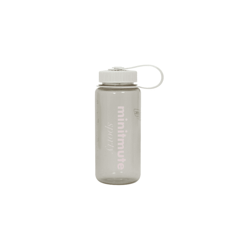 sporty water bottle - sof gray
