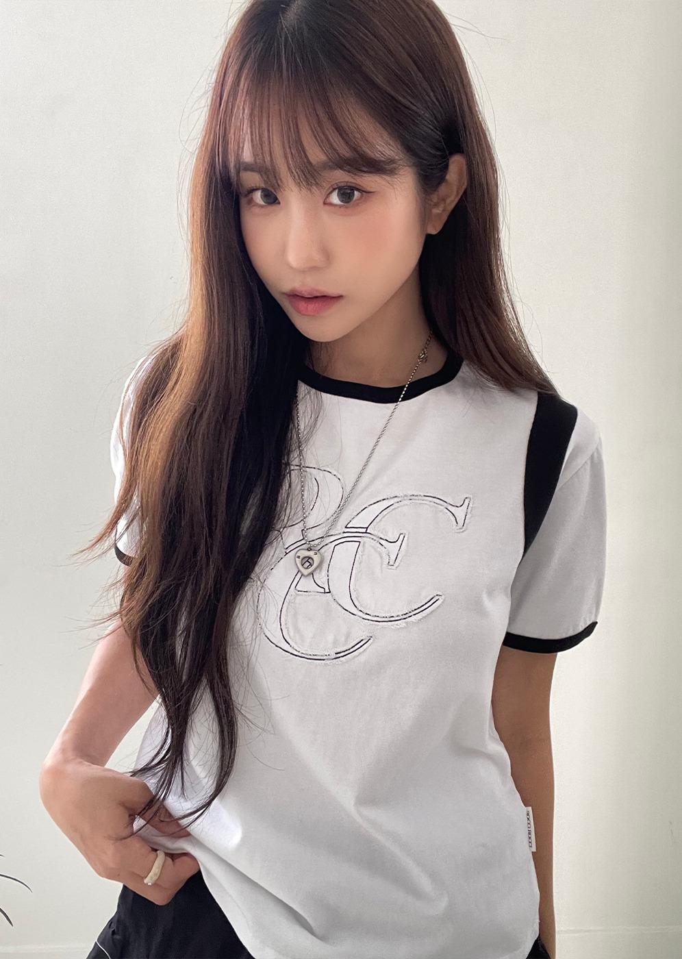 [유튜버 쁨 착용](6/14 예약발송) RCC Patch Ringer T-shirt [WHITE]
