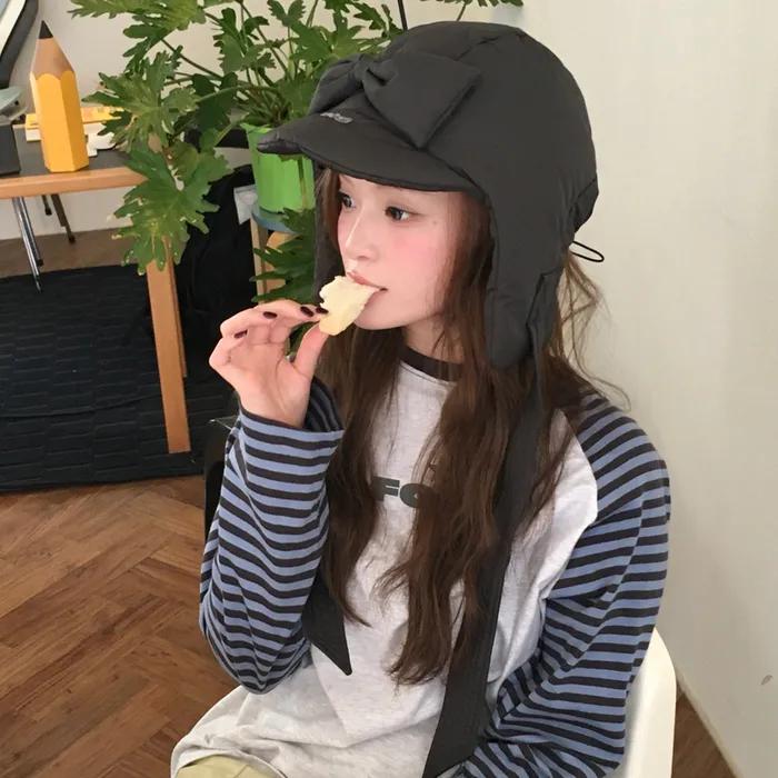 리본 트루퍼 햇 charcoal