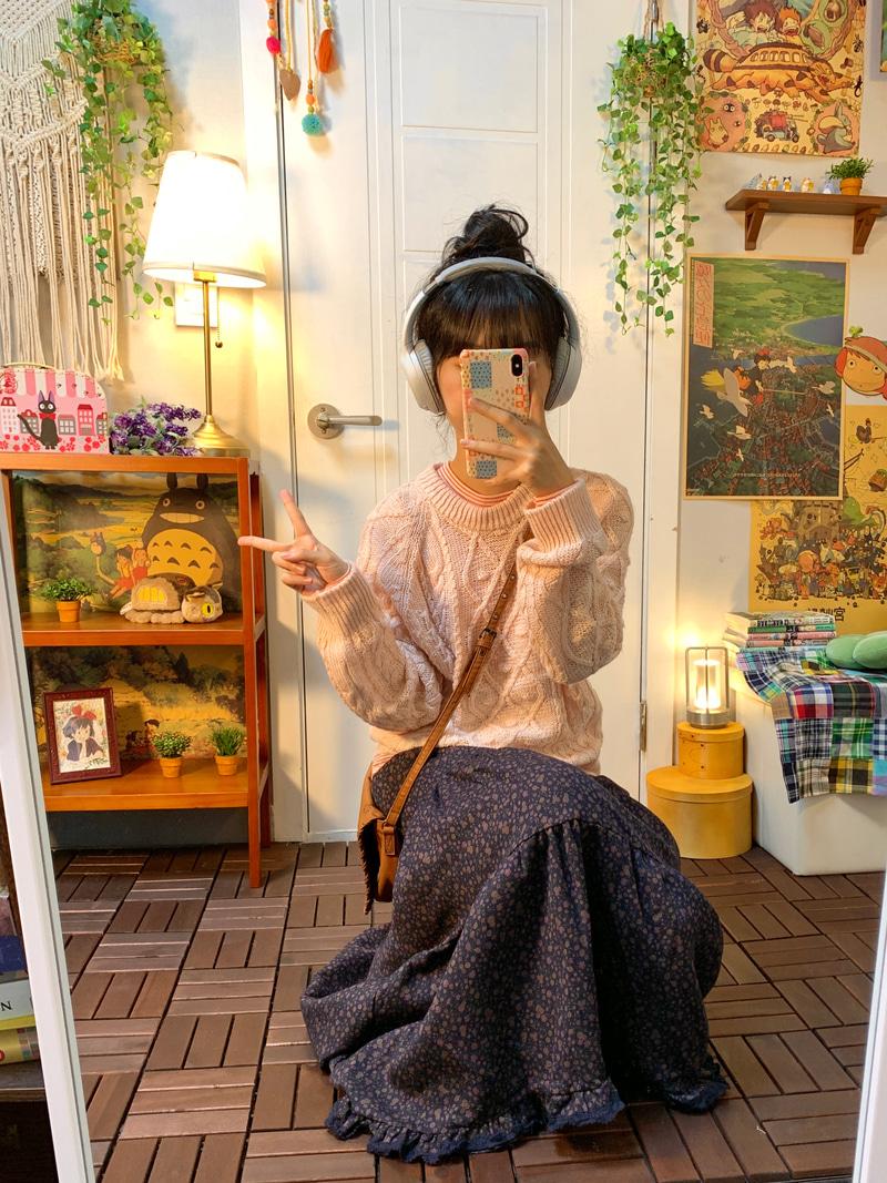 Cutie floral lace sk ( 2 color )