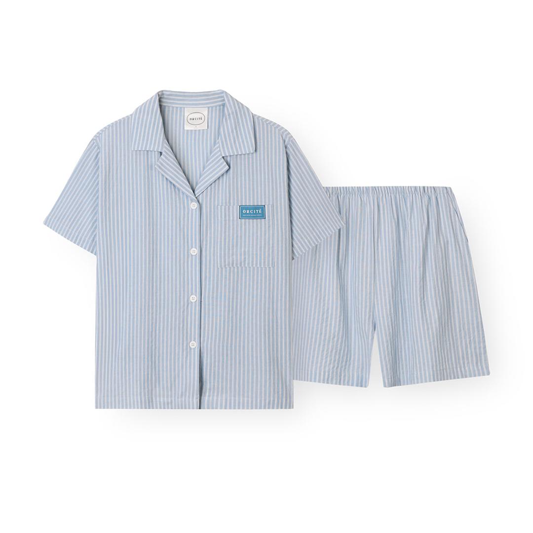 여성 H325 듀코브 반소매 파자마 세트