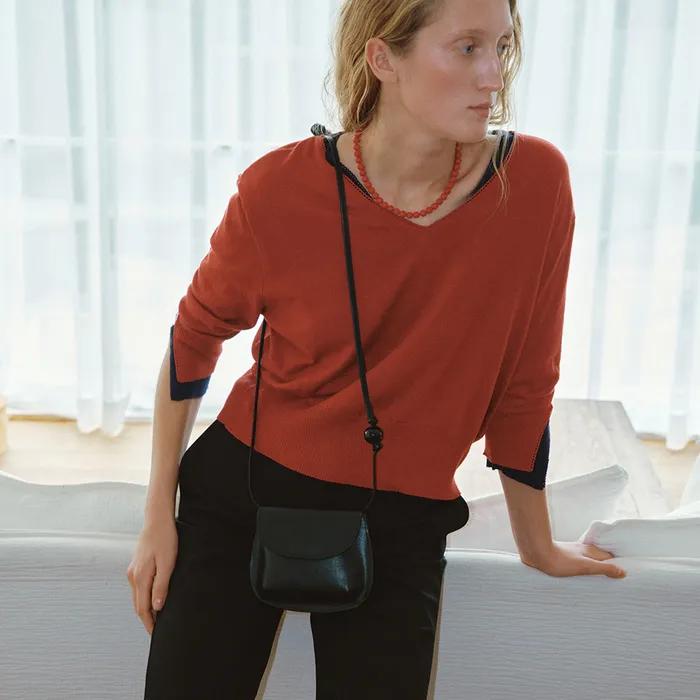 Pebble mini bag (Black)