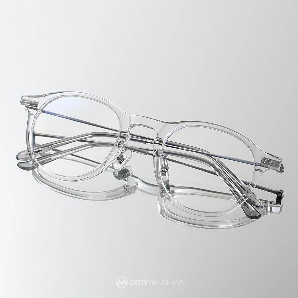 젠틀몬스터 코즈모 C1 투명 뿔테 데일리 가벼운 안경 클립 선글라스