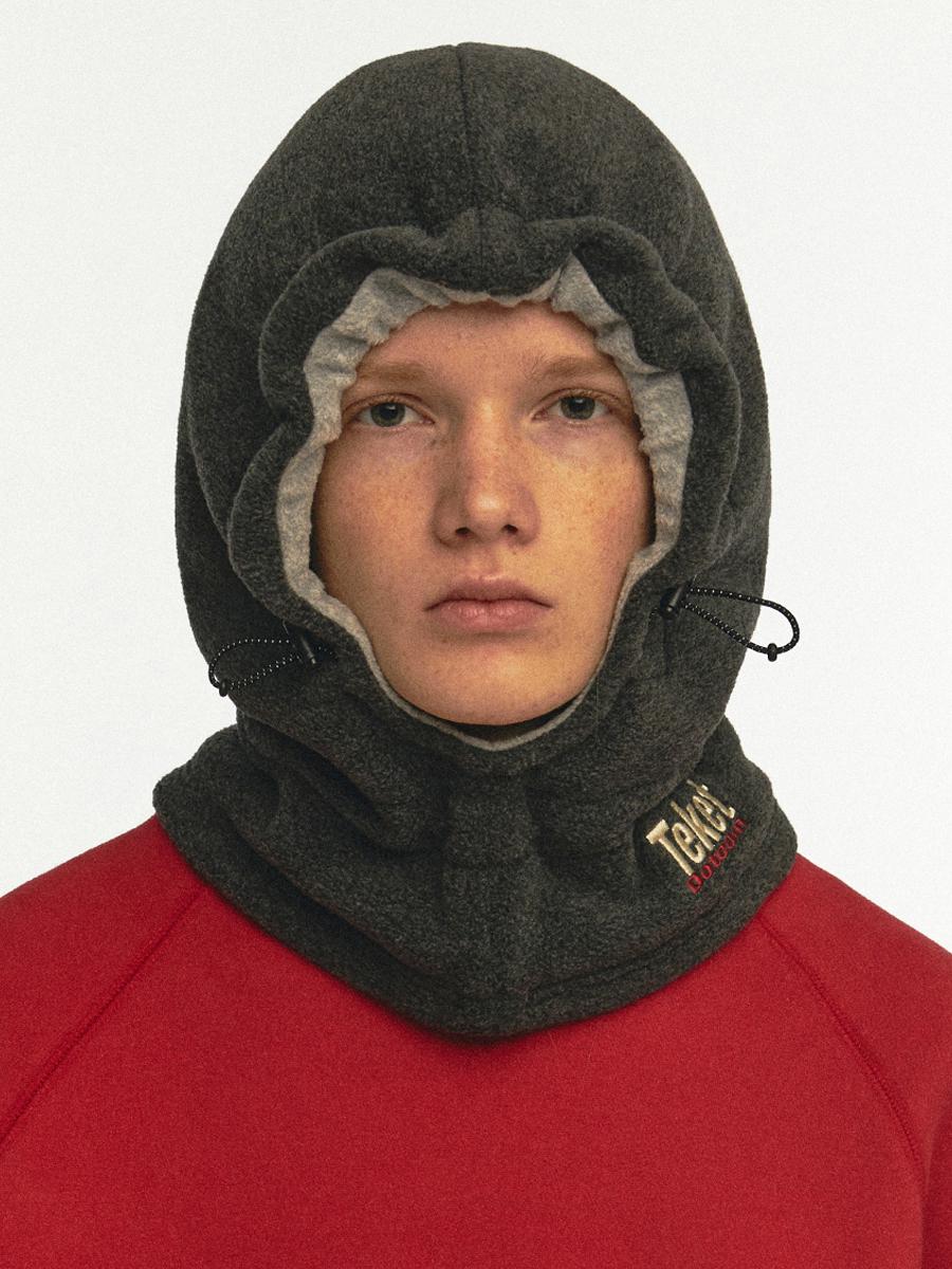 Pillow Fleece Balaclava Charcoal