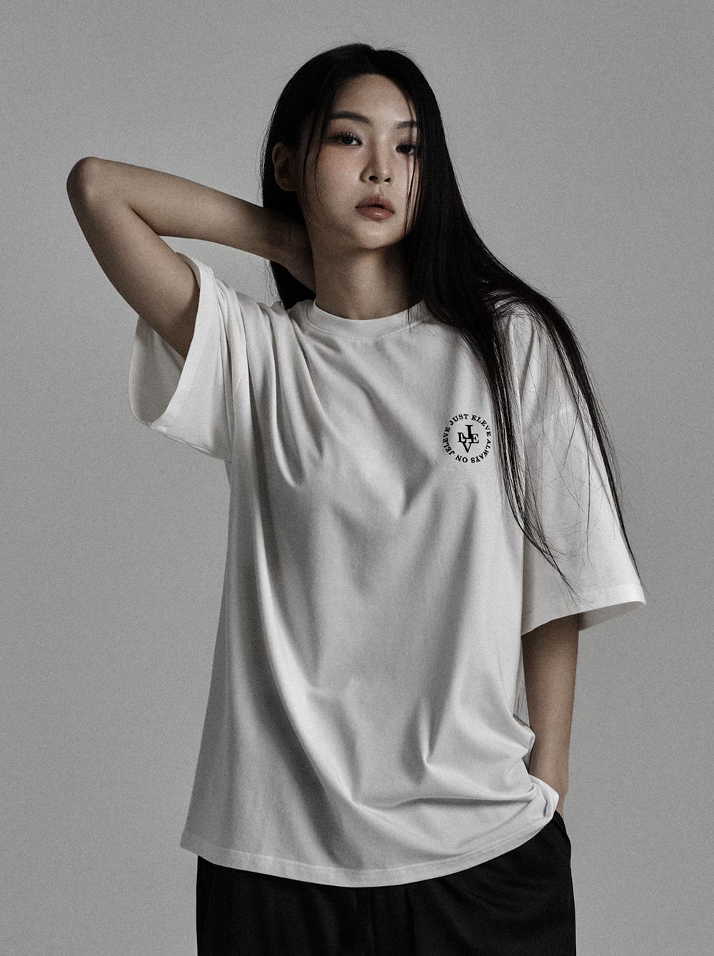 스포티로고 오버핏 숏슬리브 3color