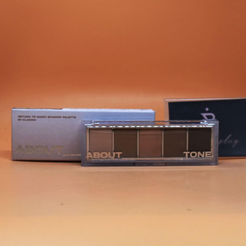 어바웃톤 리턴 투 베이직 섀도우 팔레트 01 클래식