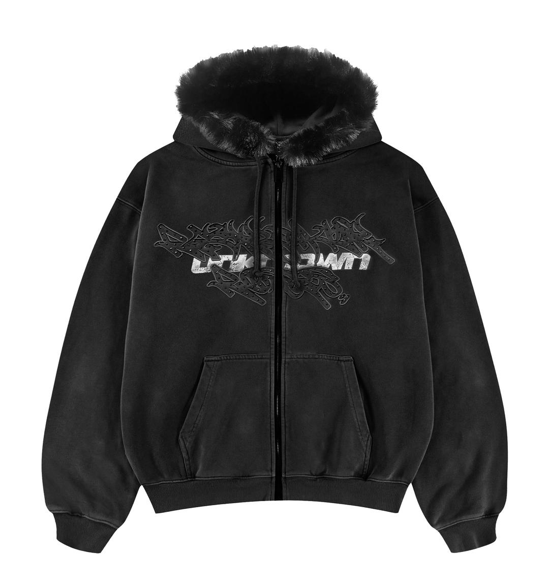 UNKNOWN X RR LOGO HOODIE - XS