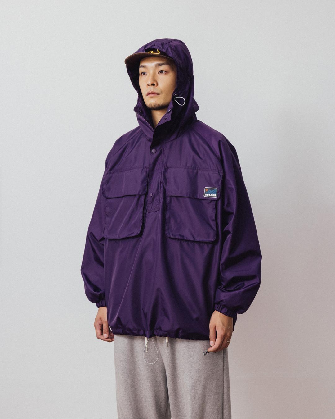 [AG] Double Pocket Mountain Anorak - Purple [사전 주문 예약]